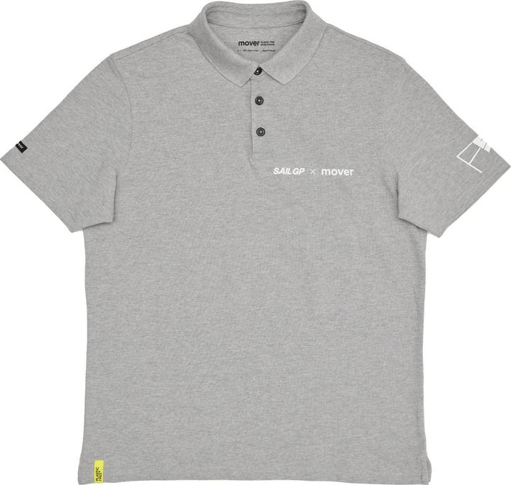 Mover Plastic Free Sportswear SailGP x Mover Cotton Polo