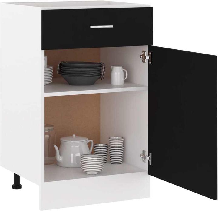 Image du produit vidaXL Nazonor (1x Unterschrank (1 Tür 1 Schublade) 50 cm) (50 x 46 x 81.50 cm)