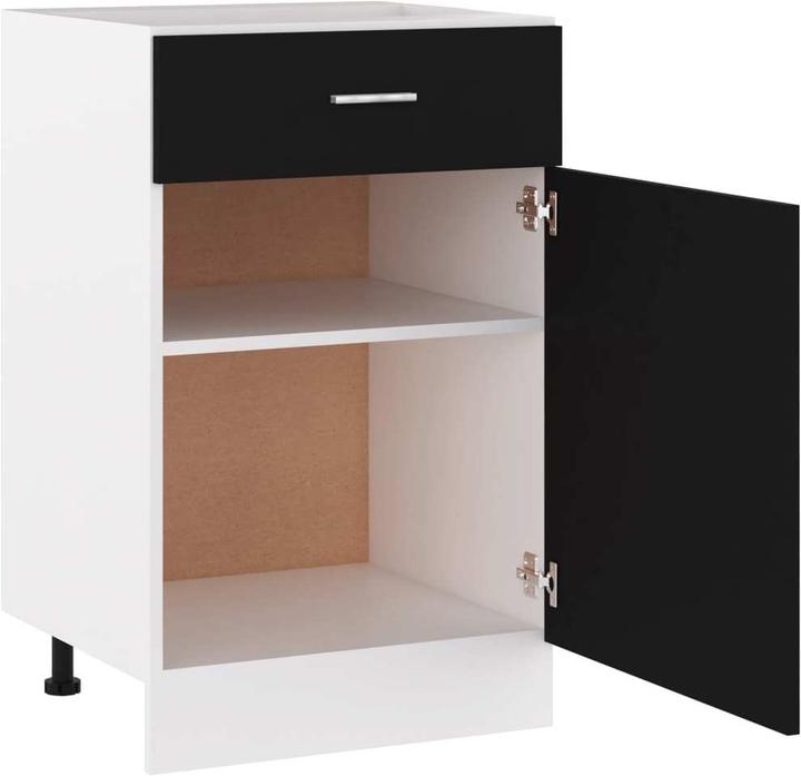 Image du produit vidaXL Nazonor (1x Unterschrank (1 Tür 1 Schublade) 50 cm) (50 x 46 x 81.50 cm)