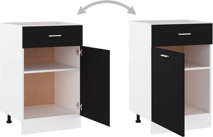 Image du produit vidaXL Nazonor (1x Unterschrank (1 Tür 1 Schublade) 50 cm) (50 x 46 x 81.50 cm)