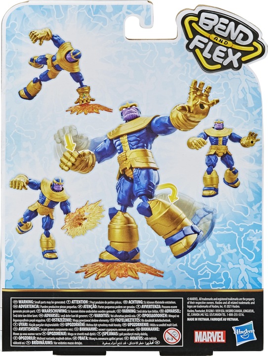 Image du produit Hasbro Avengers Bend and Flex ass.