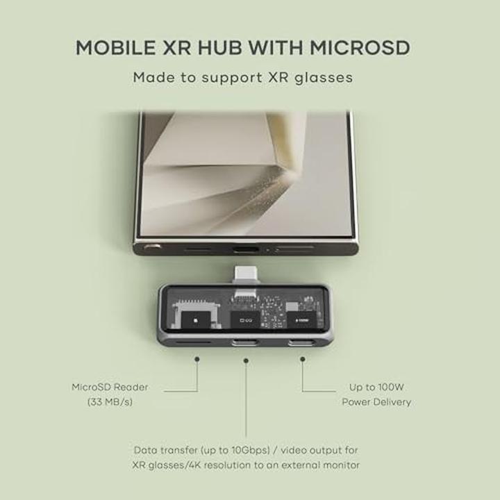 Produktbild Satechi Mobile XR Hub with microSD (USB-C)