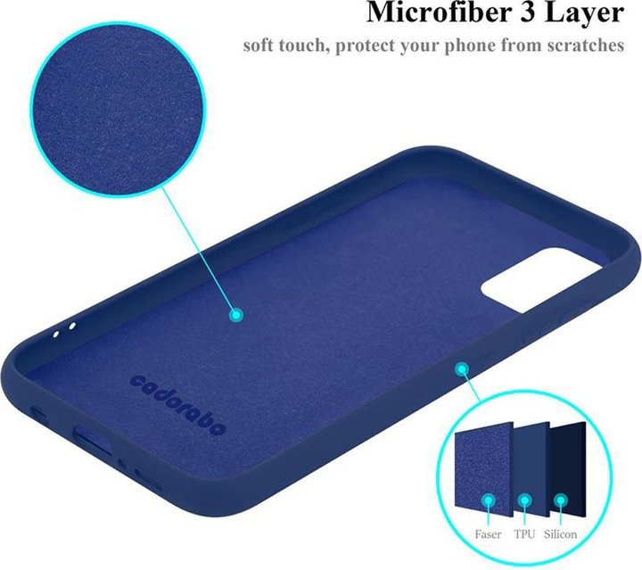 Produktbild Cadorabo TPU Liquid Silicone Case Cover (Samsung Galaxy A41)