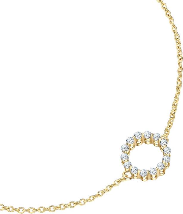 Immagine prodotto Glanzstücke München Bracciale da donna - 36484 (17 cm, Argento)