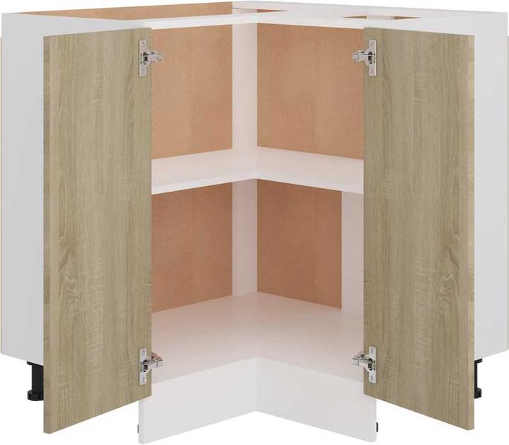 Immagine prodotto vidaXL Nazonor (1x Eckunterschrank (2 Türen) 75,5 cm) (75.50 x 75.50 x 80.50 cm)