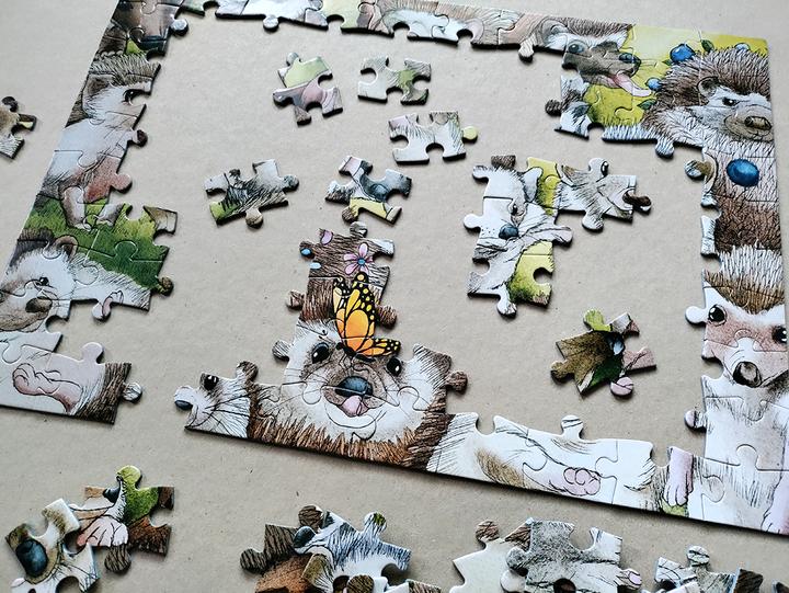 Produktbild Tactic Puzzle Lovers Hedgehogs 100 pcs puzzle (100 Teile)