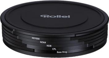 Image du produit Rollei F:X Pro Magn. MK II ND Set (62 mm, Filtre polarisant, Filtre gris neutre)