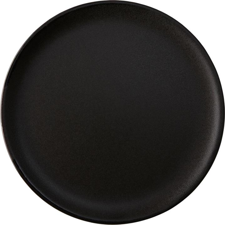 RAW Titanium Black - dessert plate 20 cm - 1 pcs (14810) (1 x, 20 cm)