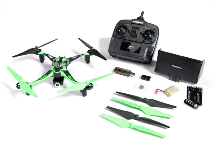 Actual product image Nine Eagles Galaxy Visitor 6 Pro RTF Quadcopter (Green/Mode 2) (10 min, 115 g, 1 Mpx)