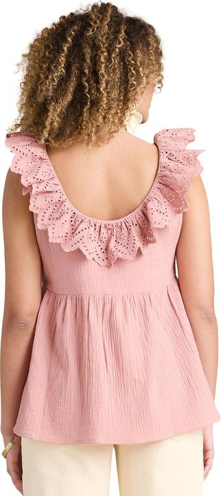 Produktbild Envie de Fraise Musselinbluse mit Lochstickereien für Schwangerschaft und Stillzeit (42)