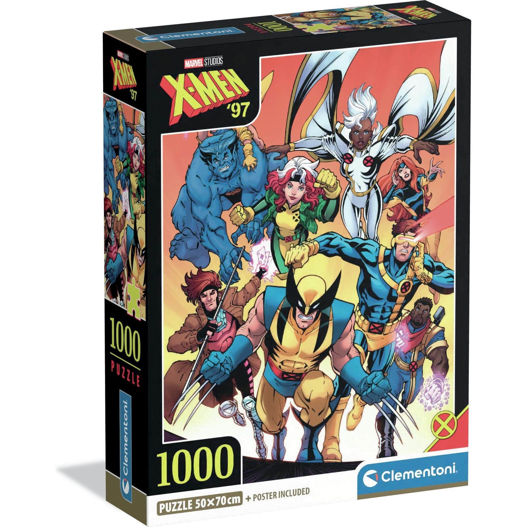 Clementoni Multicolore Puzzle 1000 Compact X-Men (1000 Pezzi)