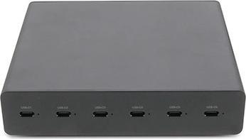 Immagine prodotto LMP Adattatore di alimentazione USB-C a 6 porte GaN da 72W per iPad con interruttore acceso (72 W)