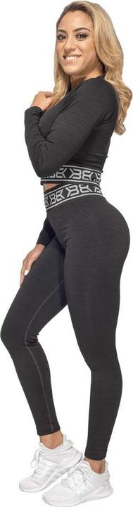 Immagine prodotto Better Bodies Leggings senza cuciture a costine Nero Melange