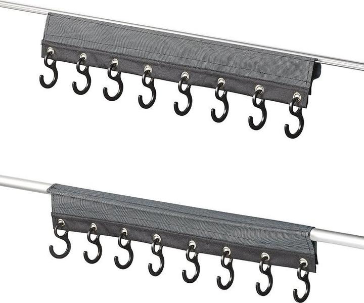 Actual product image ProPlus Hook rail universal with piping and Velcro tape