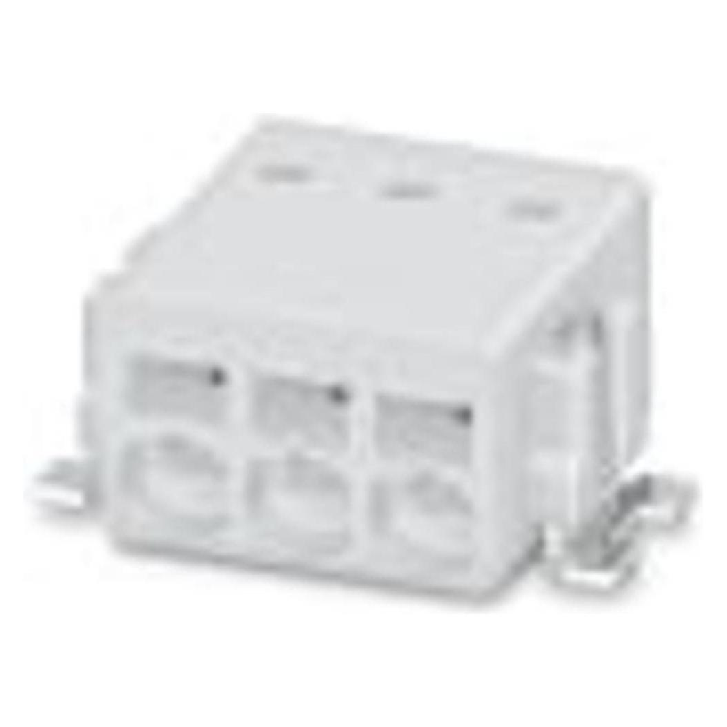 Phoenix Contact PHOE Leiterplatten-Anschlussklemme, Elektronikkabel + Stecker, Weiss