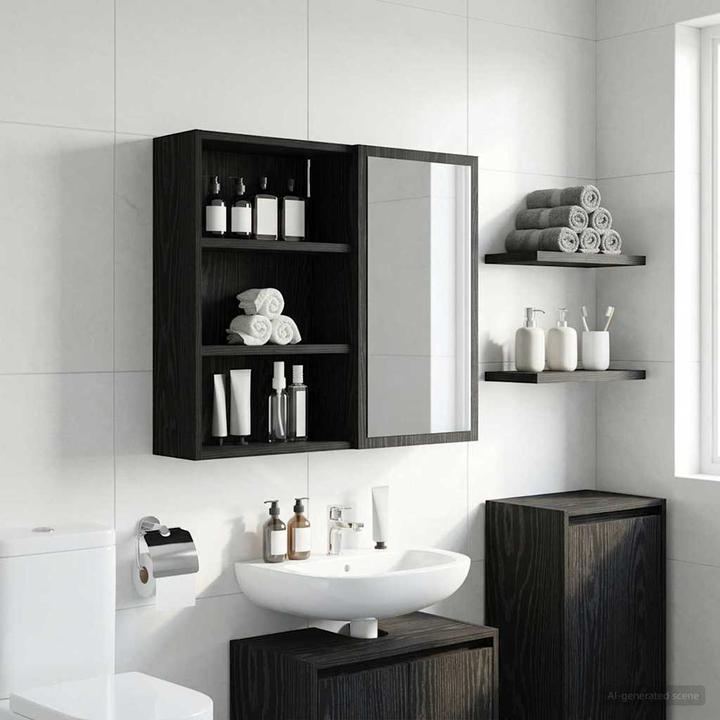 Produktbild vidaXL Badezimmerschrank (16 x 40 x 62.50 cm)