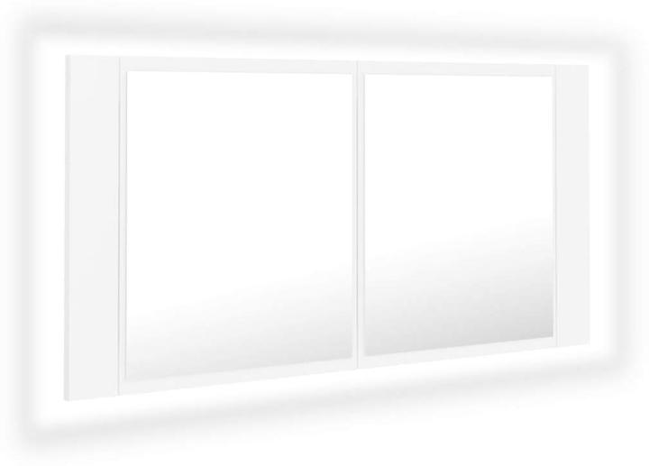 Produktbild vidaXL LED Spiegelschrank (90 x 12 x 45 cm)