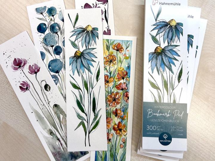 Produktbild Hahnemühle Bookmark Pad (5,5 x 20 cm)