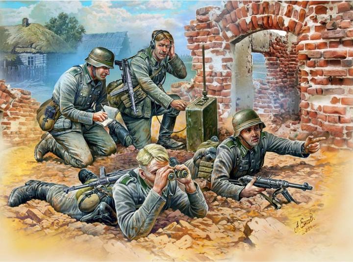 Produktbild Tamiya 1:72 WWII Deutscher Späth-Trupp