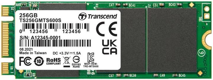 Produktbild Transcend MTS600 (256 GB, M.2 2260)
