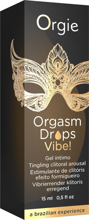Actual product image Orgie Orgasm Drops Vibe (15 ml)