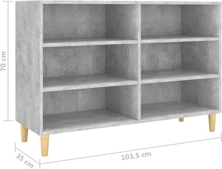 Image du produit vidaXL Sideboard (103.50 x 35 x 70 cm)