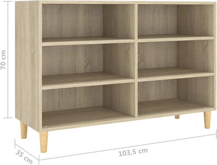 Image du produit vidaXL Sideboard (103.50 x 35 x 70 cm)