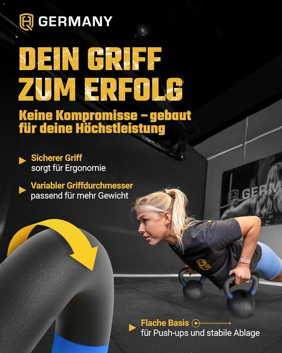 Produktbild Hq Germany Powdercoat Kettlebell Starter-Set