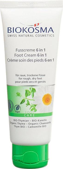 Image du produit Biokosma 6 en 1 Thym biologique et camomille biologique (Crème et gel pour les pieds, 75 ml)
