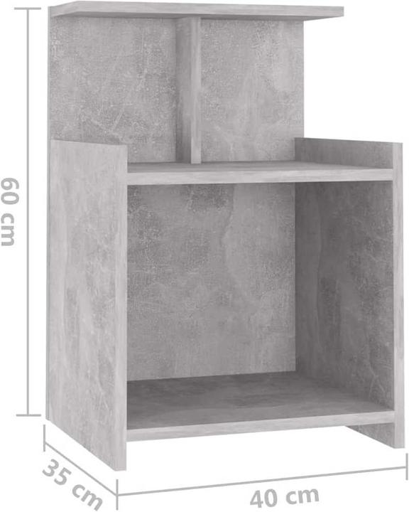 Image du produit vidaXL Nachttisch (35 x 35 x 60 cm)