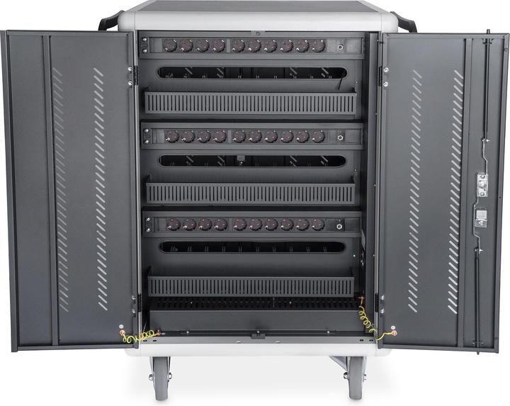 Image du produit Digitus Armoire de charge mobile pour ordinateurs portables / tablettes jusqu’à 15,6 pouces, synchronisation