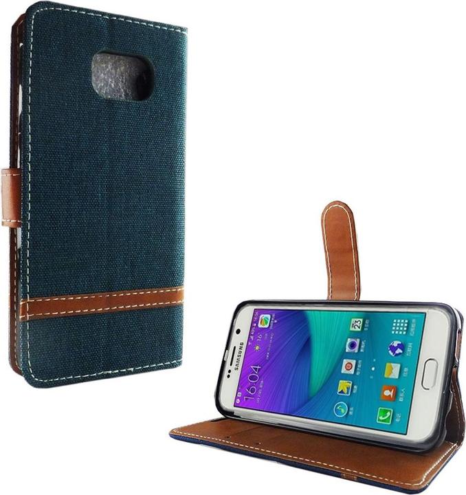 Produktbild König Design Hülle Handy Schutz für Samsung Galaxy S6 Case Cover Tasche Wallet Etui Bumper (Samsung Galaxy S6)