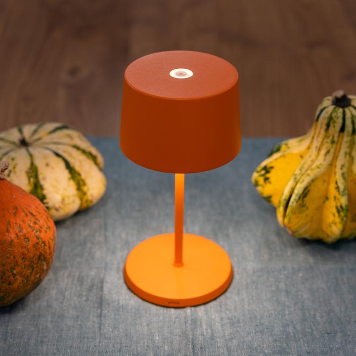 Produktbild Zafferano Olivia mini tischleuchte - Arancio