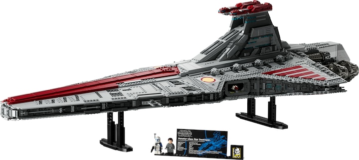 Actual product image LEGO UCS Venator-class Republic Attack Cruiser (75367, LEGO Star Wars, LEGO Rare Sets)
