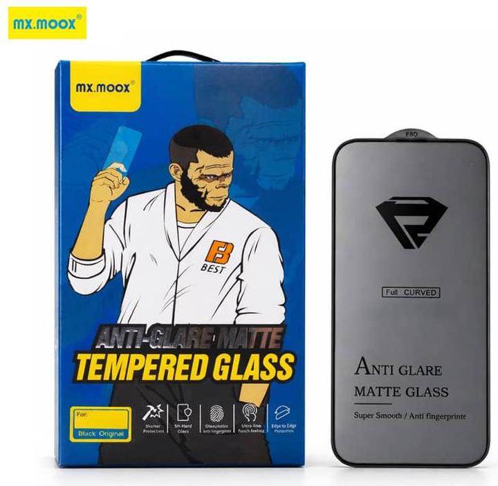 Mx. Moox iPhone 13 / 14 / 13 Pro / 16e- Tempered Glass / Panzerglas - Anti-Glare matt (Apple iPhone 13, Apple iPhone 13 Pro, Apple iPhone 14, Apple iPhone 16e)