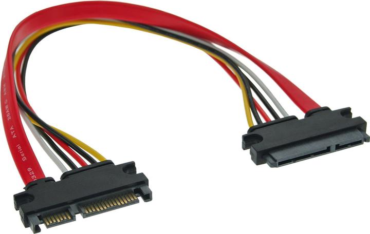 Actual product image InLine SATA+Power Extension int.