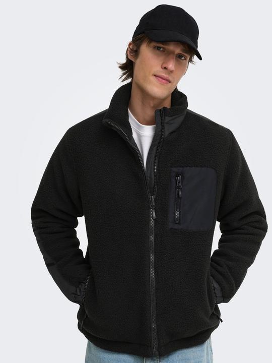 Actual product image Only & Sons Onstyro Padded Sherpa Jacket Noos (L)