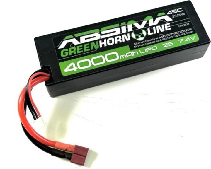 Immagine prodotto Absima Batteria LiPo Greenhorn (7.40 V, 4000 mAh)