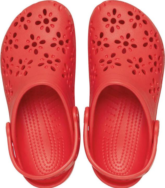 Actual product image Crocs T's Classic Floral CutOut Clog (26)