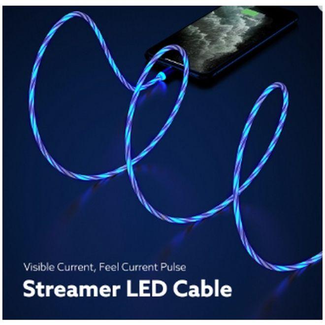 Produktbild Floveme LED Micro USB Ladekabel (1 m, USB 2.0)