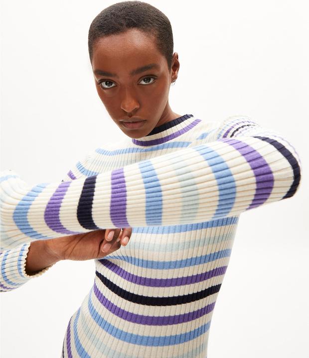 Produktbild Armedangels Long Sleeve Alaania Pullover Multicolors Oatmilk (S)