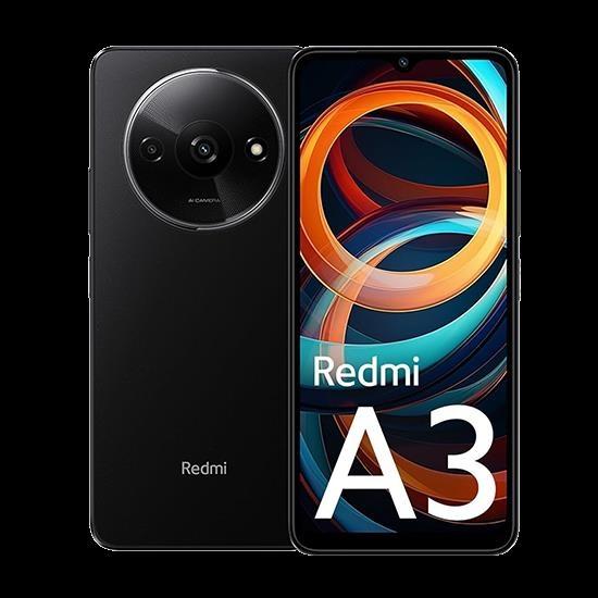 Actual product image Xiaomi Redmi A3 (64 GB, Midnight Black, 6.71", Dual SIM, 4G)