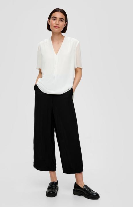 Actual product image S.Oliver Bluse Bluse mit V-Ausschnitt (34)