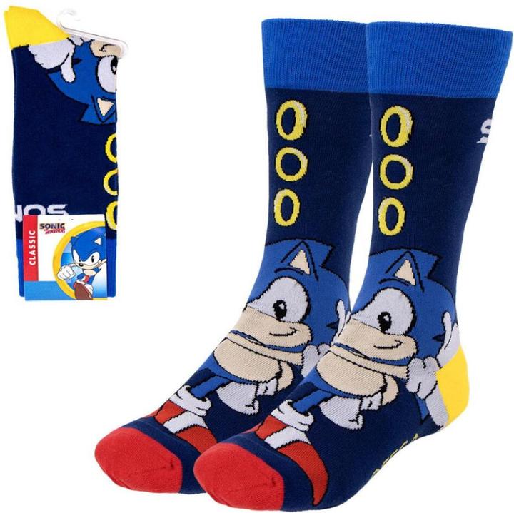 Actual product image Cerda Sonic character socks size 35/41 (Single pack, 35 - 41)