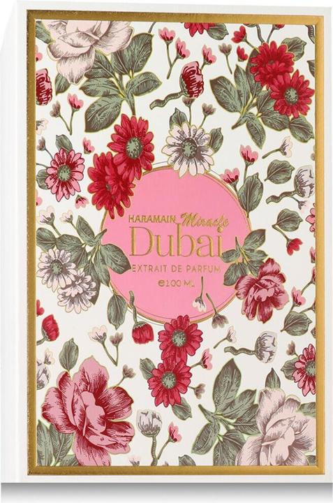 Actual product image Al Haramain Miracle Dubai Arabian Perfume for Women Floral Woody Musk (Extrait De Parfum, 100 ml)