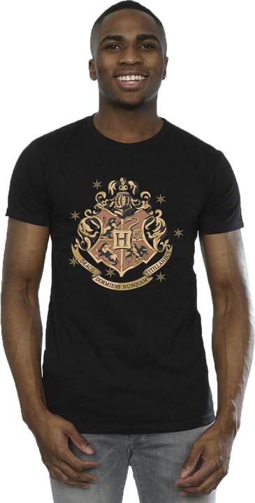 Produktbild Gold Hogwart Crest TShirt (L)