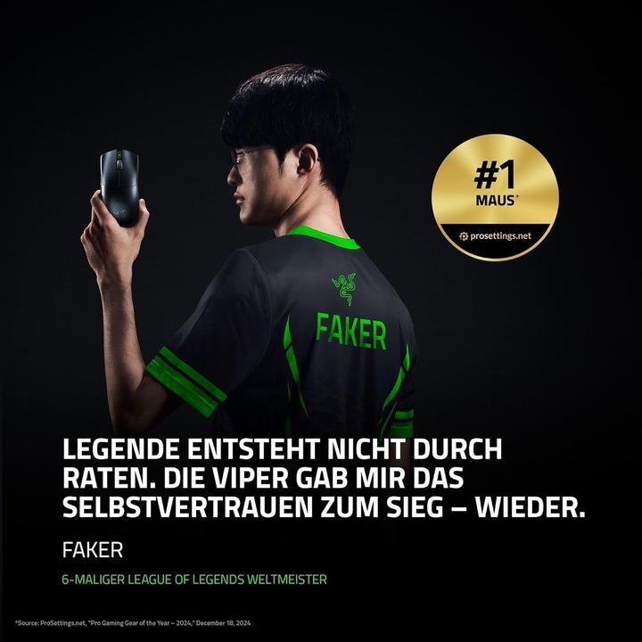 Immagine prodotto Razer Viper V3 Pro (Cablato, Senza fili)