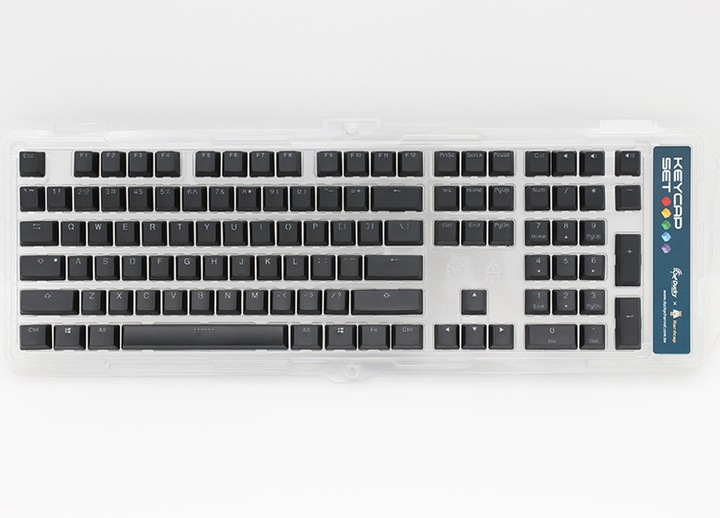 Actual product image Ducky PBT Double-Shot Keycap Set for Backlight