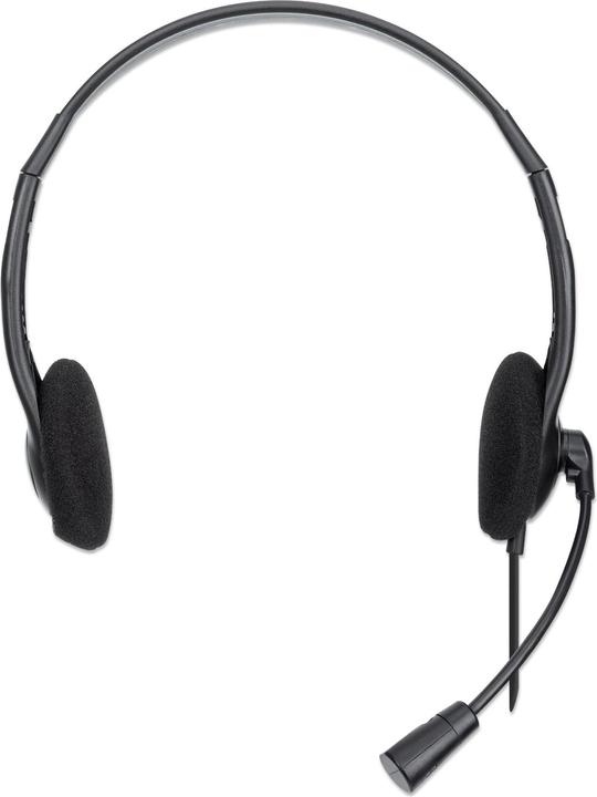 Image du produit Manhattan Casque d'écoute USB stéréo (Filaire, USB-A)