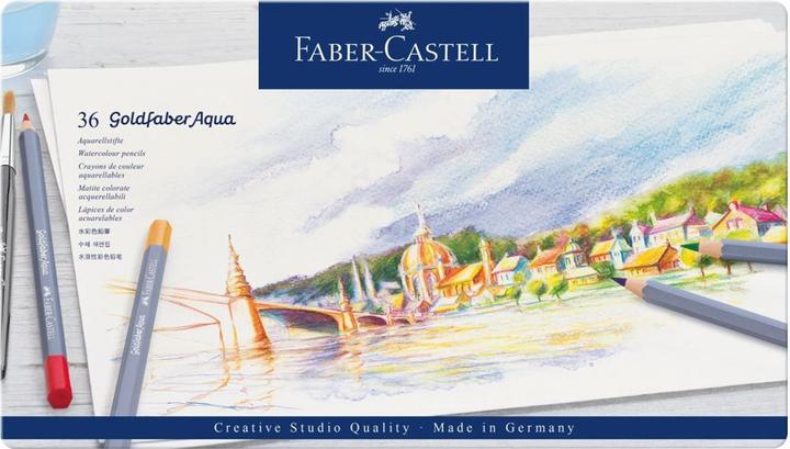 Produktbild Faber-Castell Goldfaber Aqua (Mehrfarbig, 36 x)
